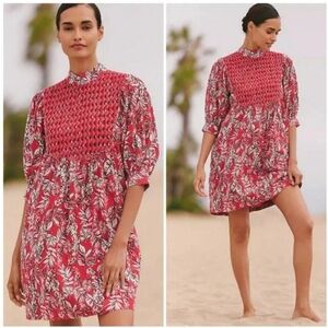 Ro's Garden By anthropologie Babydoll Dress Size S NWOT